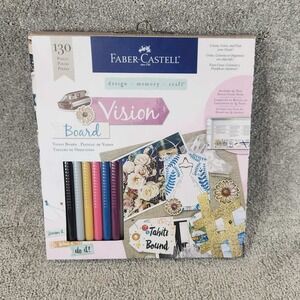 Faber-Castell Vision Board Kit 130 Pieces Multicolor‎ Craft Set